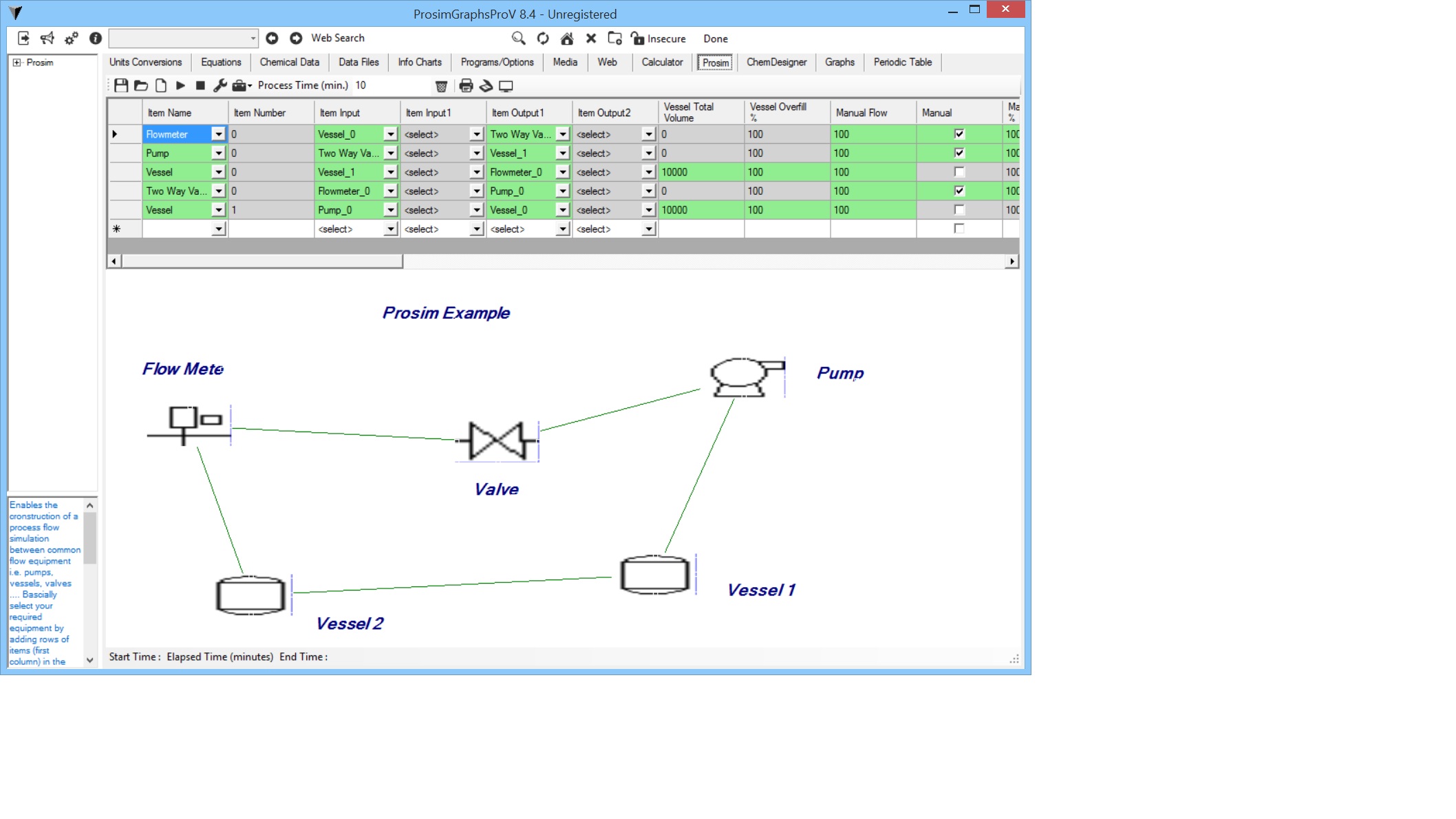 ProsimGraphsPro screen shot