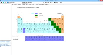 ChemMaths screen shots