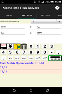 MathsMate screen shots